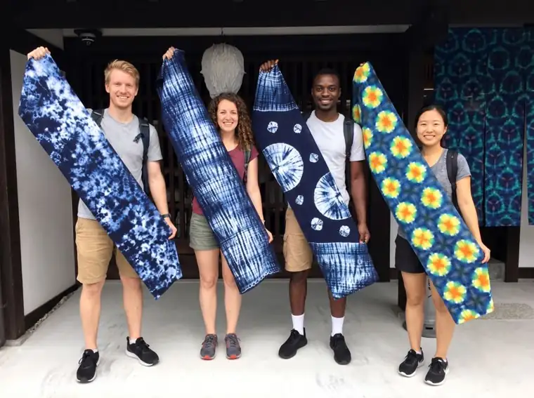 Arimatsu shibori, a Nagoya cultural experience